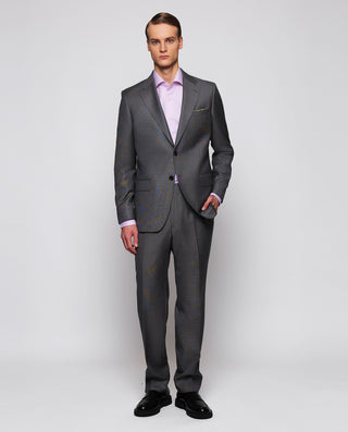 Camisa vestir rosa estructura cuadrillé by MIRTO | 08022_0050_4