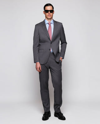 Camisa vestir azul estructura cuadrillé by MIRTO | 08022_0051_4