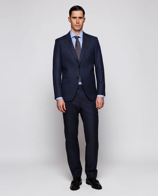 Camisa vestir técnica microdibujo en tonos az by M | 08045_0050_4