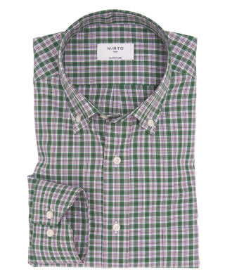 Camisa casual cuadro estructura en diagonal by MIR | 08059_0050_1
