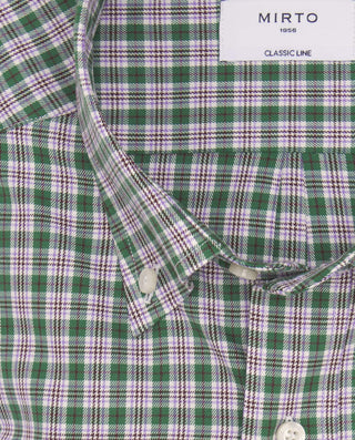 Camisa casual cuadro estructura en diagonal by MIR | 08059_0050_5