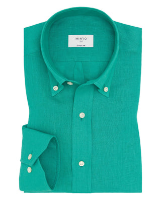 Camisa casual manga larga de lino TTGG by MIRTO | 08100_0054_1