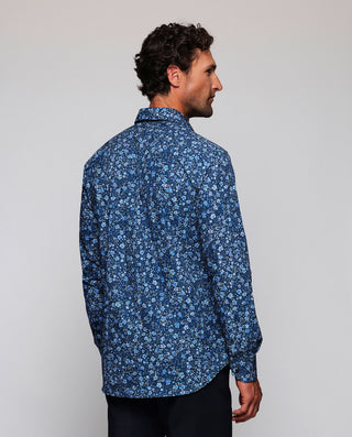 Camisa casual estampado floral azul by MIRTO | 08192_0050_3