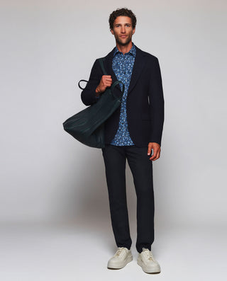 Camisa casual estampado floral azul by MIRTO | 08192_0050_4