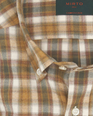 Camisa casual cuadros manga larga by MIRTO | 08279_0050_2