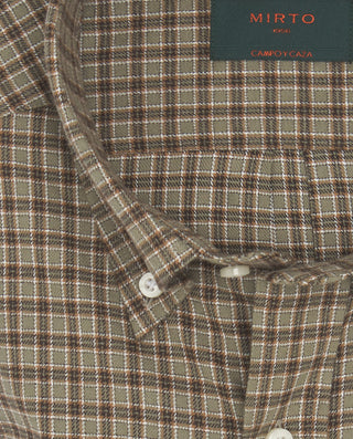 Camisa casual cuadros manga larga by MIRTO | 08280_0050_2