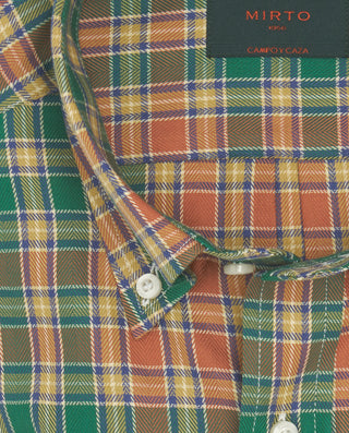 CAMISA CASUAL CUADROS MANGA LARGA by MIRTO | 08281_0050_2