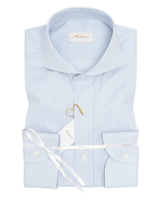 Camisa vestir manga larga de rayas by MIRTO | 08480_0050_1