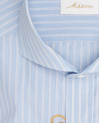 Camisa vestir manga larga de rayas by MIRTO | 08484_0050_2