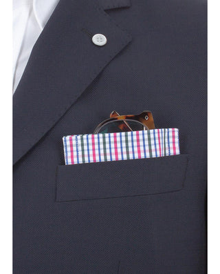 Glass Pocket Square "Check in Town" by MIRTO | 80093_0007_2