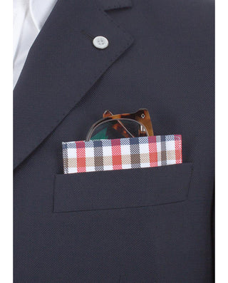 Glass Pocket Square "Madras Madrid" by MIRTO | 80093_0008_2