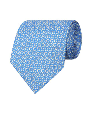 Corbata twill estampado de seda by MIRTO