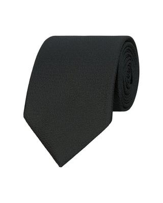 Corbata jacquard labrado seda natural negro by MIR
