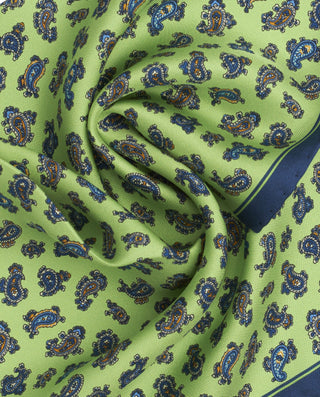 Pañuelo de bolsillo estampado de seda by MIRTO