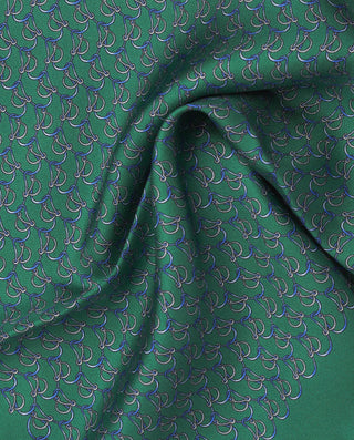 Pañuelo de bolsillo estampado de seda by MIRTO