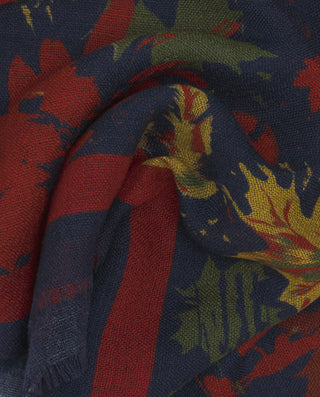 Foulard de lana estampado hojas by MIRTO | 81367_0001_3