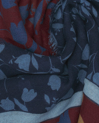 Foulard de lana estampado floral by MIRTO | 81368_0003_3