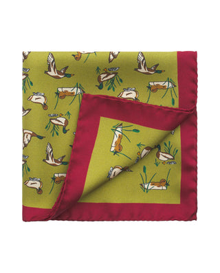 PAÑUELO DE BOLSILLO ESTAMPADO DE SEDA by MIRTO | 81390_0002_1