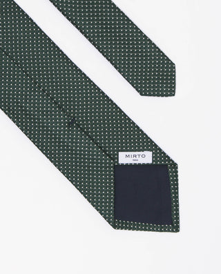CORBATA JACQUARD MICRODIBUJO SEDA NATURAL by MIRTO | 81392_0002_2