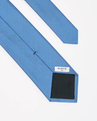 CORBATA JACQUARD MICRODIBUJO SEDA NATURAL by MIRTO | 81395_0001_2