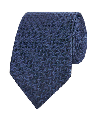 CORBATA JACQUARD MICRODIBUJO SEDA NATURAL by MIRTO | 81397_0003_1