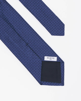 CORBATA JACQUARD MICRODIBUJO SEDA NATURAL by MIRTO | 81397_0003_2