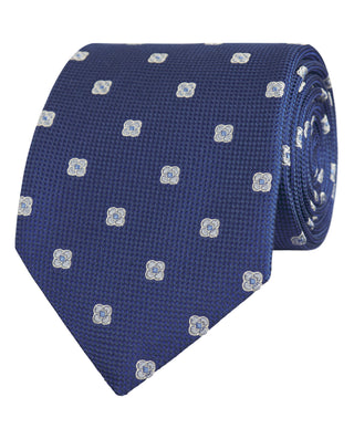 CORBATA JACQUARD MICRODIBUJO SEDA NATURAL by MIRTO | 81406_0002_1