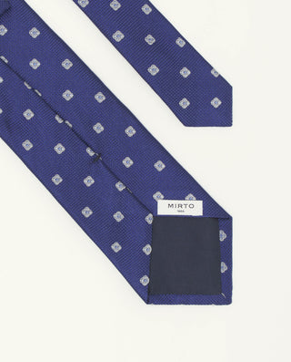 CORBATA JACQUARD MICRODIBUJO SEDA NATURAL by MIRTO | 81406_0002_2