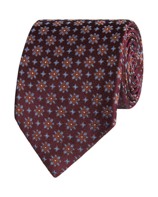 CORBATA JACQUARD MICRODIBUJO SEDA NATURAL by MIRTO | 81407_0001_1