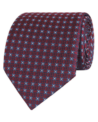 Corbata jacquard microdibujo seda natural by MIRTO | 81421_0001_1