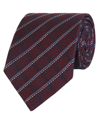 Corbata jacquard microdibujo seda natural by MIRTO | 81421_0002_1