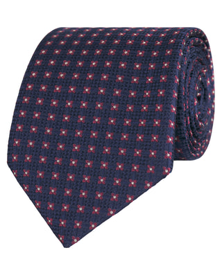 Corbata jacquard microdibujo seda natural by MIRTO | 81422_0001_1
