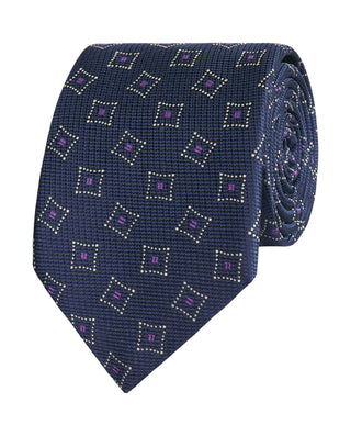 Corbata jacquard estampada seda natural by MIRTO | 81433_0002_1