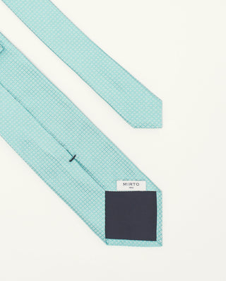 Corbata jacquard lisa de seda natural by MIRTO | 81522_0003_2