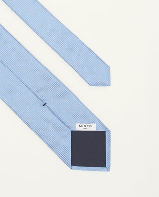 Corbata jacquard lisa de seda natural by MIRTO | 81524_0001_2