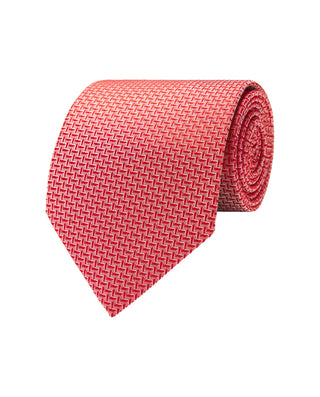 Corbata jacquard lisa de seda natural by MIRTO | 81525_0002_1