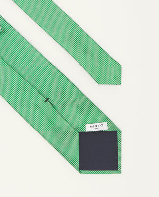 Corbata jacquard lisa de seda natural by MIRTO | 81526_0001_2