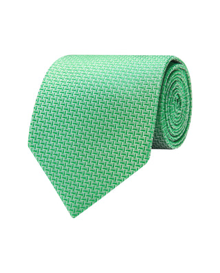 Corbata jacquard lisa de seda natural by MIRTO | 81526_0002_1