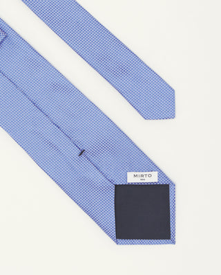 Corbata jacquard lisa de seda natural by MIRTO | 81527_0001_2