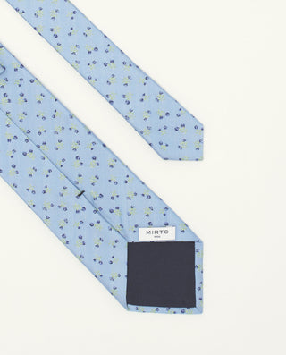 Corbata jacquard microdibujo seda natural by MIRTO | 81534_0002_2