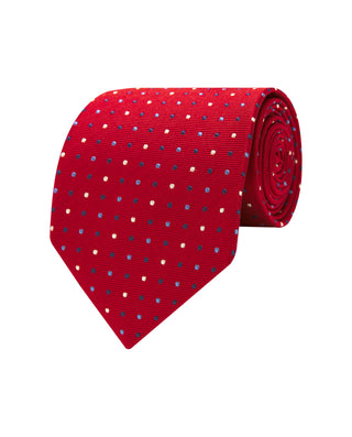 Corbata jacquard microdibujo seda natural by MIRTO | 81538_0001_1