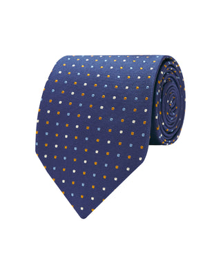 Corbata jacquard microdibujo seda natural by MIRTO | 81540_0001_1