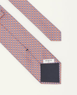 Corbata jacquard microdibujo seda natural by MIRTO | 81544_0003_2