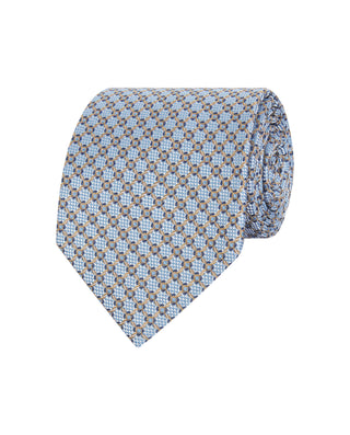 Corbata jacquard microdibujo seda natural by MIRTO | 81545_0003_1