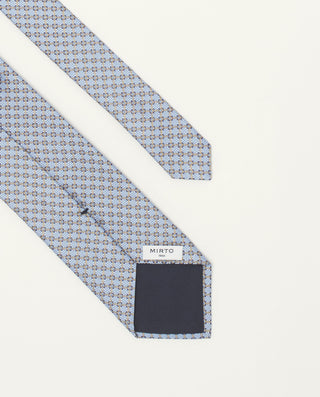 Corbata jacquard microdibujo seda natural by MIRTO | 81545_0003_2