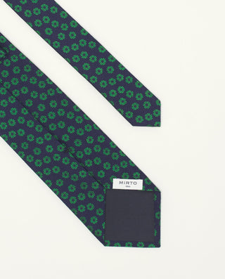 Corbata jacquard microdibujo seda natural by MIRTO | 81547_0002_2