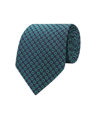 Corbata jacquard microdibujo seda natural by MIRTO | 81547_0003_1