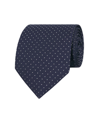 Corbata jacquard microdibujo seda natural by MIRTO | 81583_0001_1