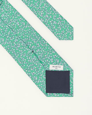 Corbata twill estampado seda natural by MIRTO | 81591_0002_2
