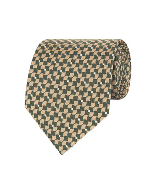 Corbata twill estampado seda natural by MIRTO | 81603_0002_1